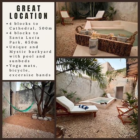 Unique Mystic Pool Yard Only 3 Blocks Main Sq Villa Mérida Exteriör bild